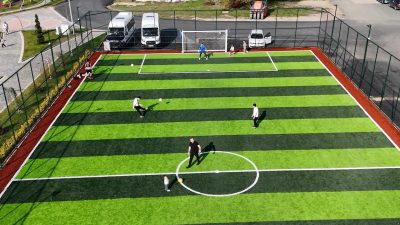 Futbol sahasından, voleybol – basketbol sahasına, üç farklı oyun gurubundan