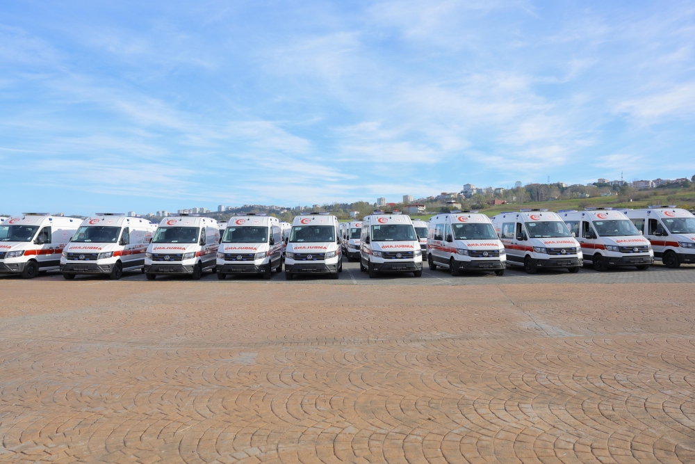 Samsun Büyükşehir Belediye Başkanı Halit Doğan, hizmete başlayan Samsun Şehir