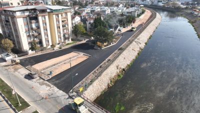 Tokat Belediyesi, kentin ulaşım altyapısını güçlendiren çalışmalara hız kesmeden devam