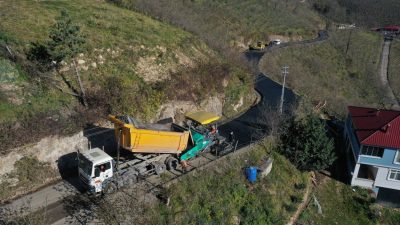 Türkiye’nin kırsal yol ağı en geniş ili Ordu’da hayata geçirdiği