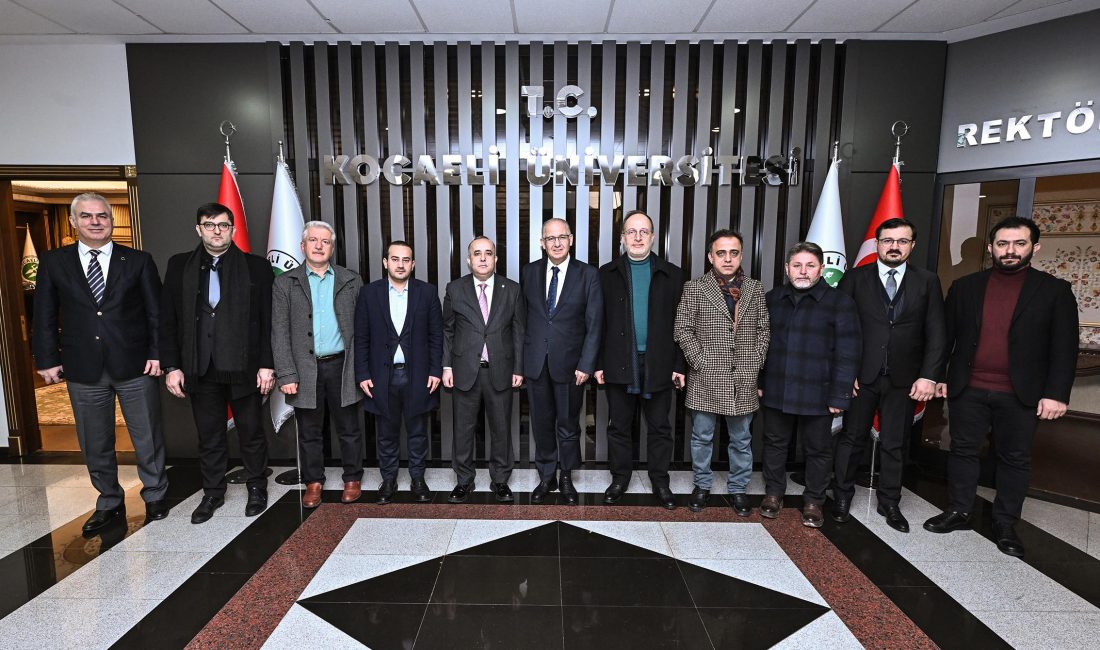 İlim Yayma Cemiyeti’nden Rektöre Ziyaret İlim Yayma Cemiyeti Kocaeli Başkanı Cihat Doğan ve beraberindeki heyet,