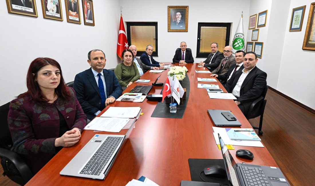 KOÜ Teknopark Yönetim Kurulu Toplantısı, Rektörü Prof. Dr. Nuh Zafer