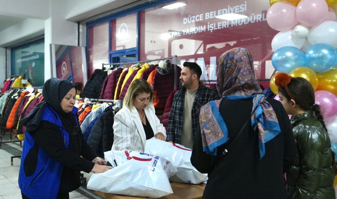 Düzce Belediyesi, ihtiyaç sahibi dezavantajlı gruplara ayni desteklerini sürdürüyor. Sosyal