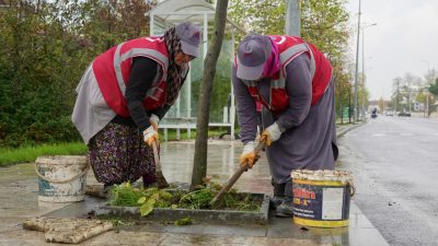 Düzce Belediyesi 2025 yılının genelinde park ve yeşil alanlarda yaptığı