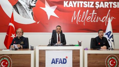 İl Afet Risk Azaltma Planı (İRAP) 2025 Yılı Değerlendirme Toplantısı;