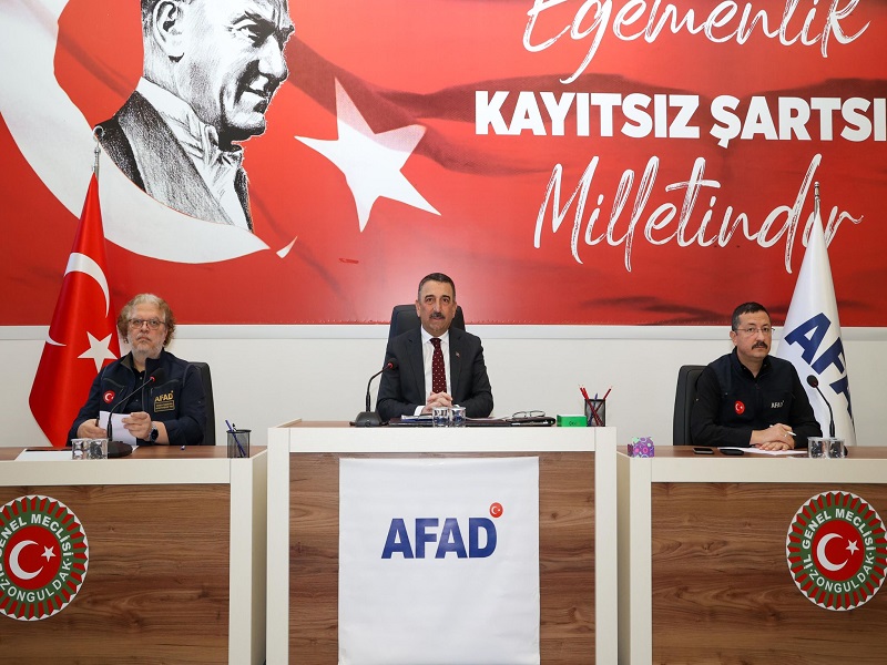 İl Afet Risk Azaltma Planı (İRAP) 2025 Yılı Değerlendirme Toplantısı;