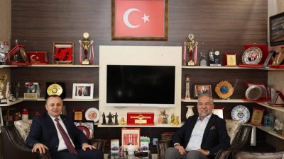 Amasya Belediye Başkanı Av. Turgay Sevindi ile Amasya Belediye Başkan