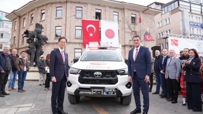 Giresun’a gelen Japonya’nın Türkiye Büyükelçisi Tamura Masami, Japonya Başkonsolosluğu tarafından