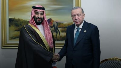 Cumhurbaşkanı Recep Tayyip Erdoğan, Suudi Arabistan Veliaht Prensi Muhammed Bin