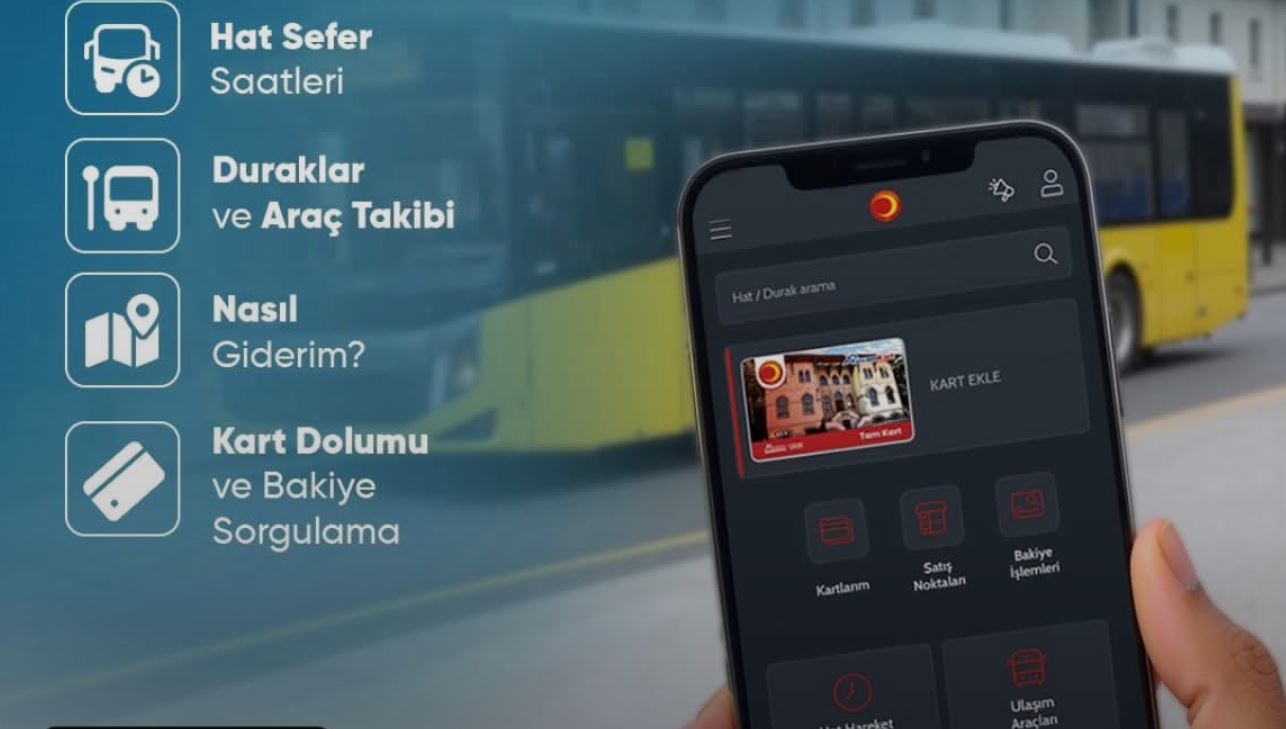 Kastamonu Belediyesi toplu ulaşımda vatandaşlara büyük kolaylık sağlayacak uygulamayı hizmete