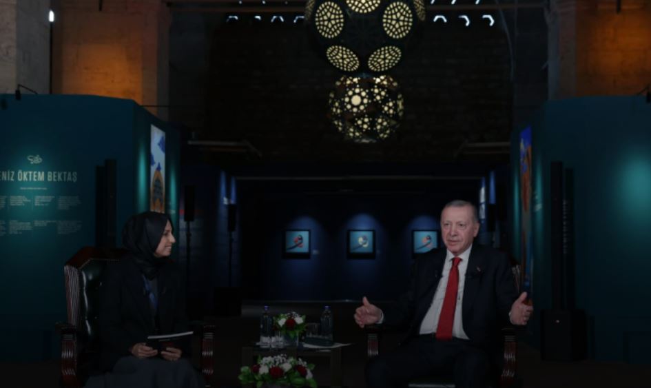 Cumhurbaşkanı Recep Tayyip Erdoğan, dün Tophane-i Amire Kültür ve Sanat