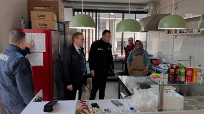 Bartın Belediyesi, vatandaşların ve öğrencilerin sağlığını korumaya yönelik denetim çalışmalarını