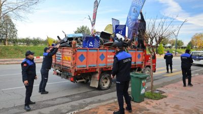 Bulancak Belediyesi Zabıta Müdürlüğü ekipleri, ilçe genelinde yaya ve araç