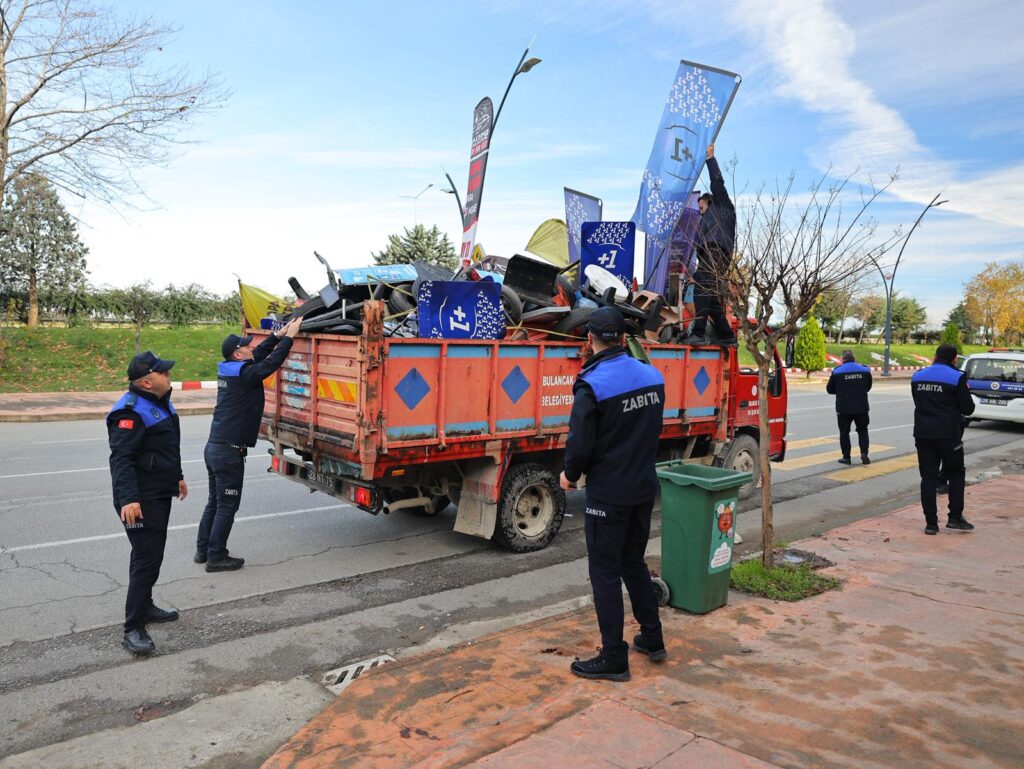 Bulancak Belediyesi Zabıta Müdürlüğü ekipleri, ilçe genelinde yaya ve araç