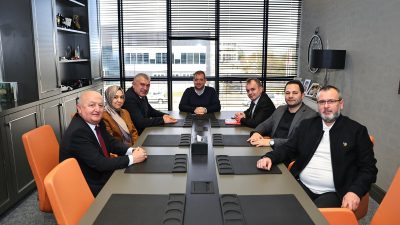 Bulancak’ta yeni dönemde faaliyete geçecek üniversite yerleşkesi için sanayicilerle iş