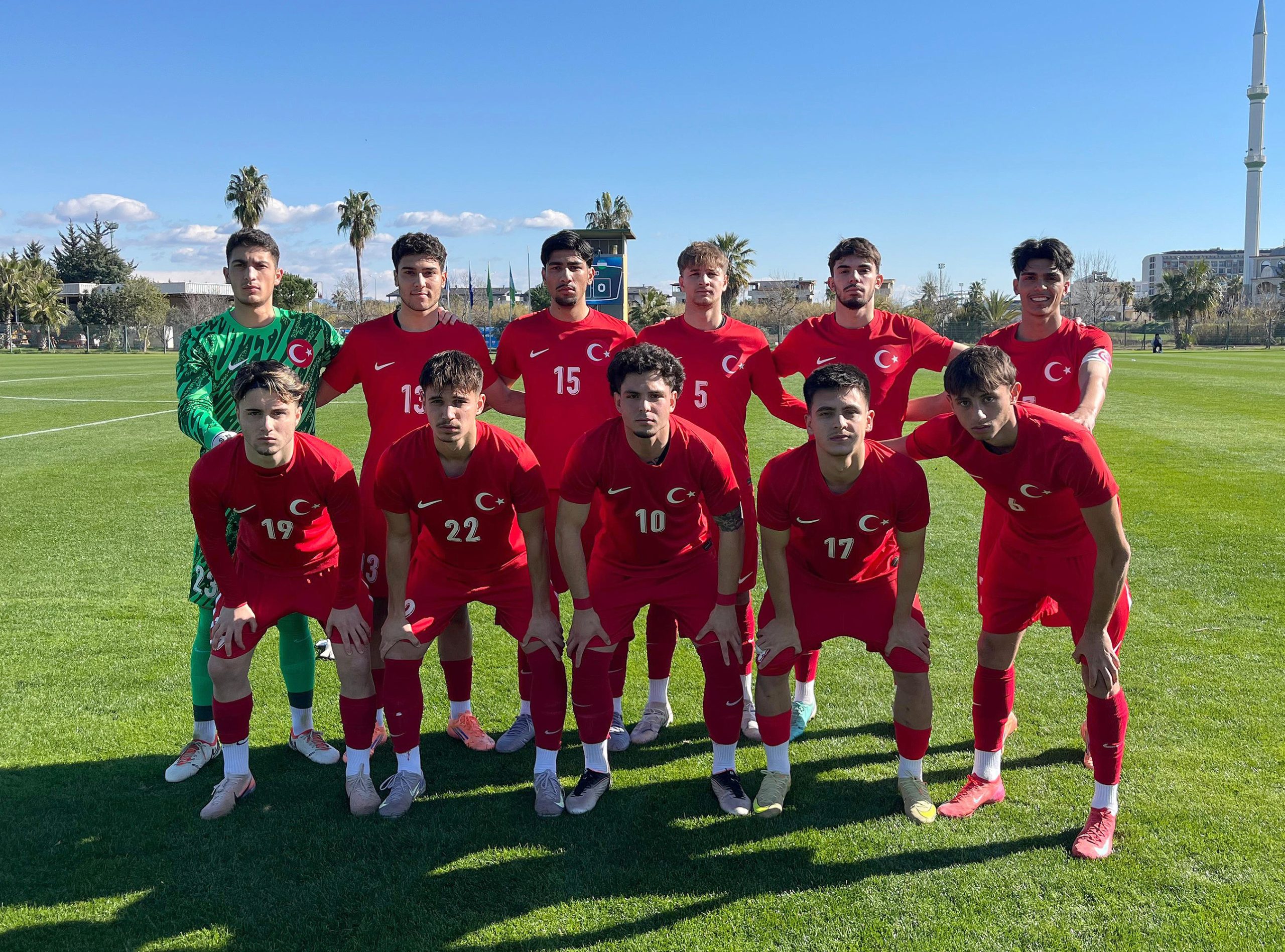 U19 Millî Takımımız, Antalya’daki özel maçta Özbekistan’a 2-0 yenildi. Arslan