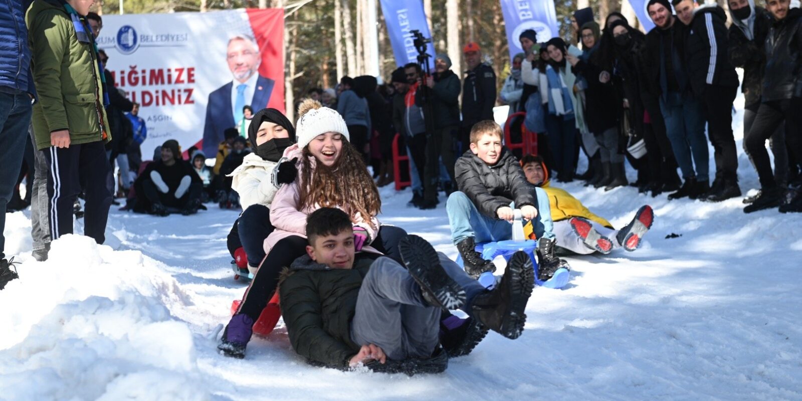 Çorum Belediyesi Kar Festivali Düzenledi Çorum Belediyesi tarafından düzenlenen Kar Festivali, 25 Ocak 2026 Pazar