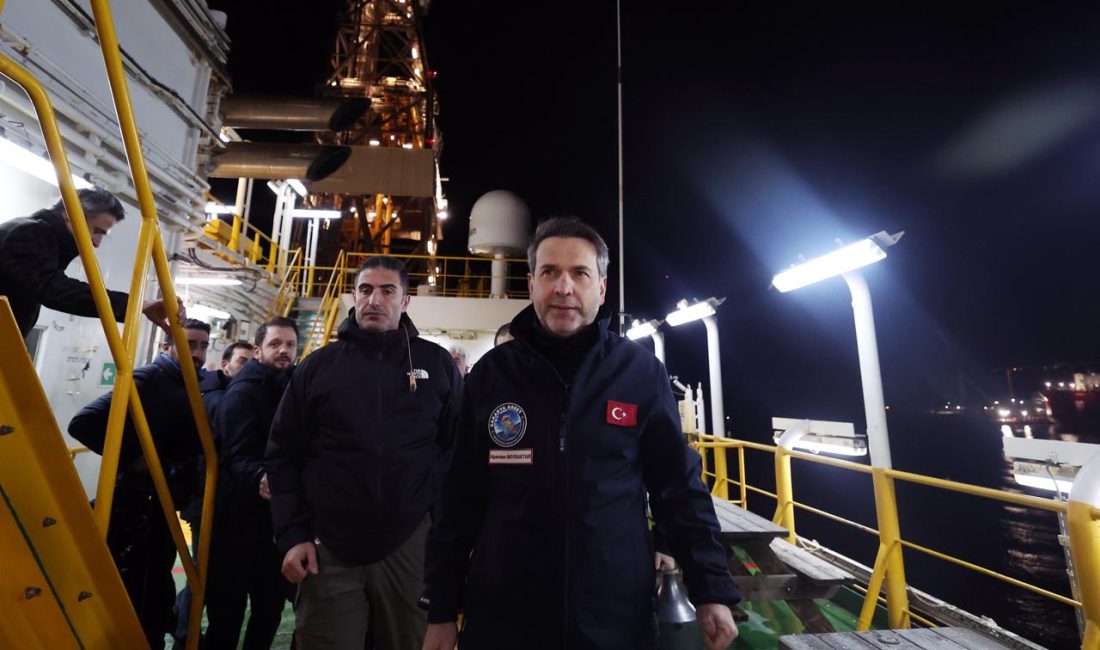 Enerji ve Tabii Kaynaklar Bakanı Alparslan Bayraktar, Çağrı Bey Sondaj