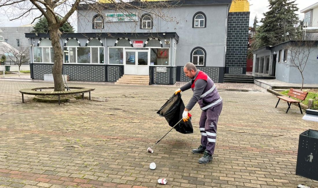 Ordu Büyükşehir Belediyesi, il genelinde bulunan camilerde temizlik çalışmalarını aralıksız