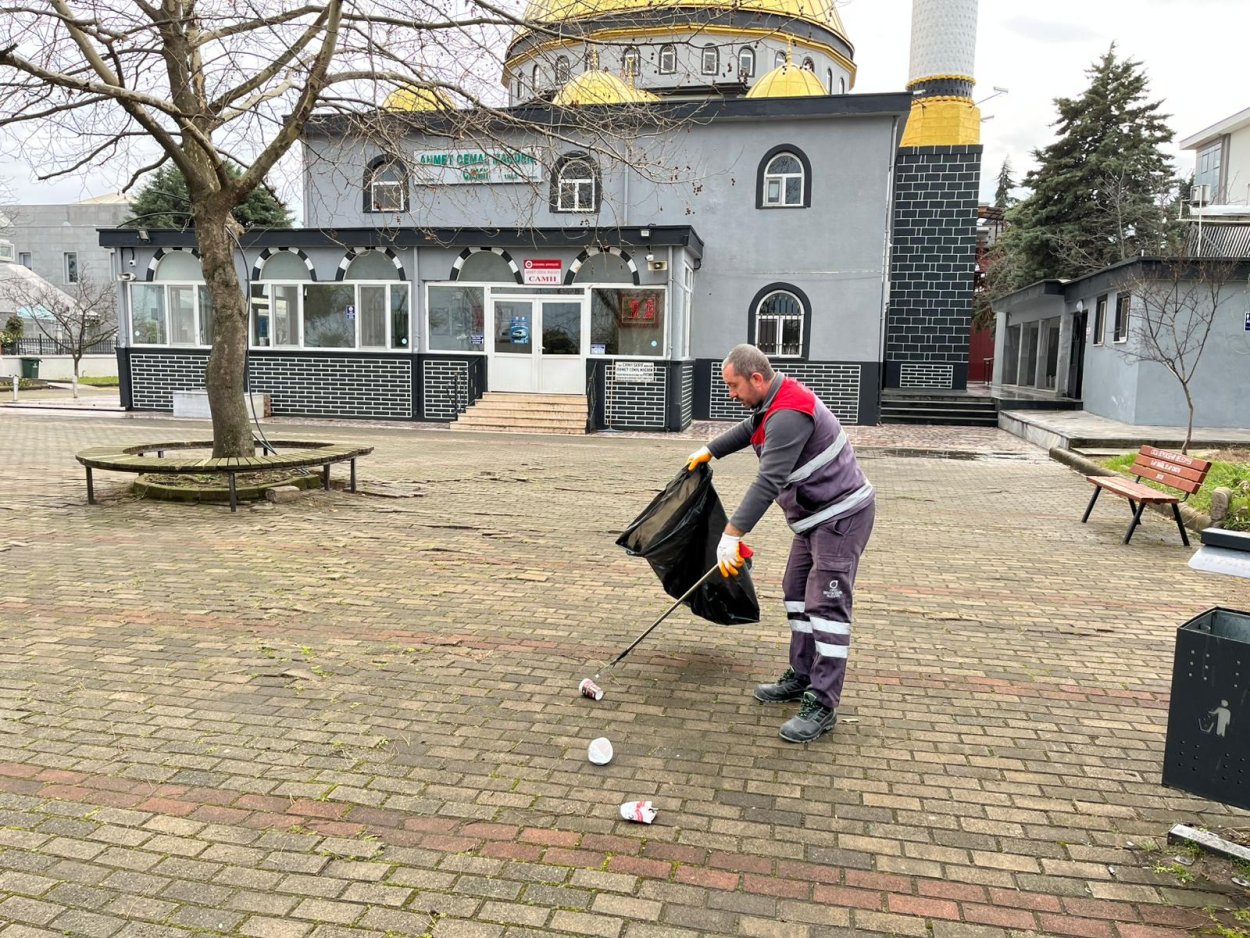 Ordu Büyükşehir Belediyesi, il genelinde bulunan camilerde temizlik çalışmalarını aralıksız