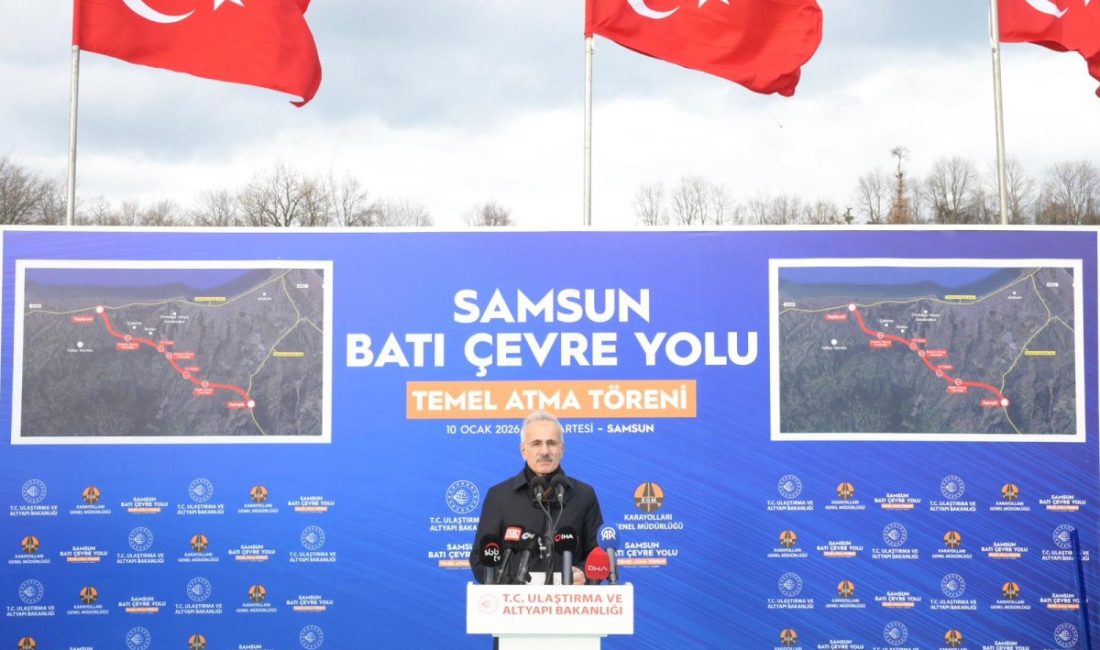 Ulaştırma ve Altyapı Bakanı Abdulkadir Uraloğlu, “Samsun Batı Çevre Yolu’muzun