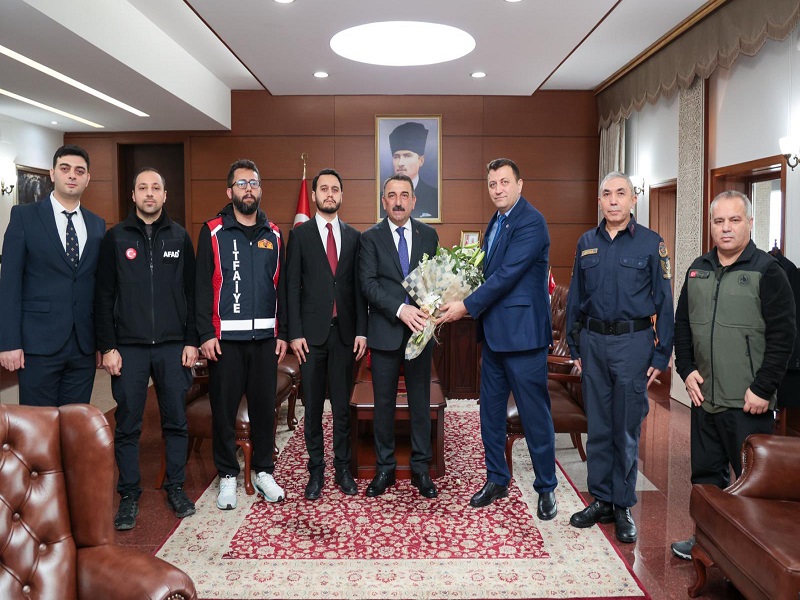 Vali Osman Hacıbektaşoğlu “112 Günü” Dolayısıyla, 112 Acil Çağrı Merkezi