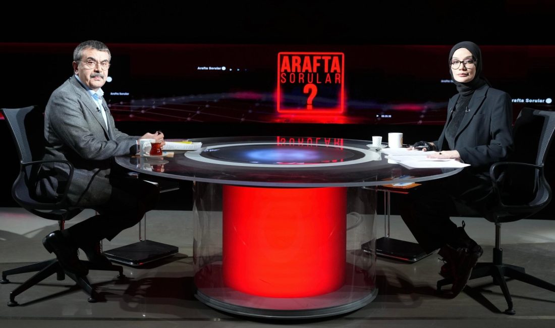 Millî Eğitim Bakanı Yusuf Tekin, 24 TV canlı yayınında eğitim