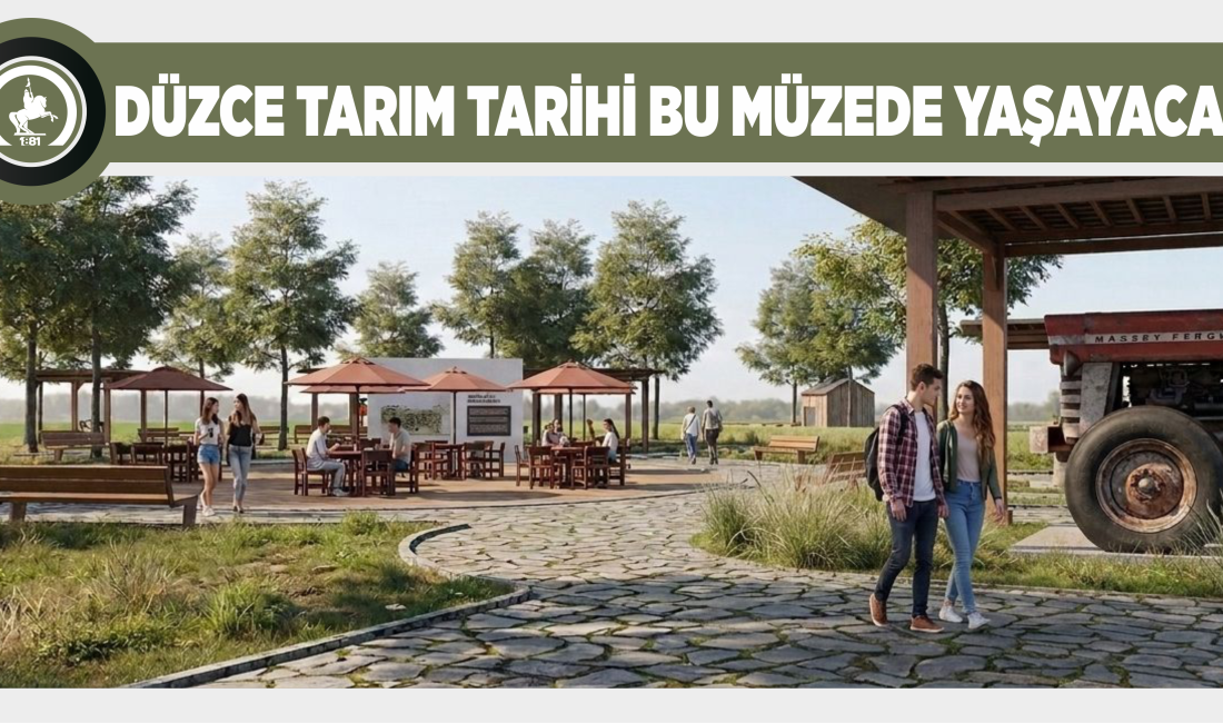 Düzce Belediyesi Park ve Bahçeler Müdürlüğü hizmet birimlerinin bulunduğu Mergiç