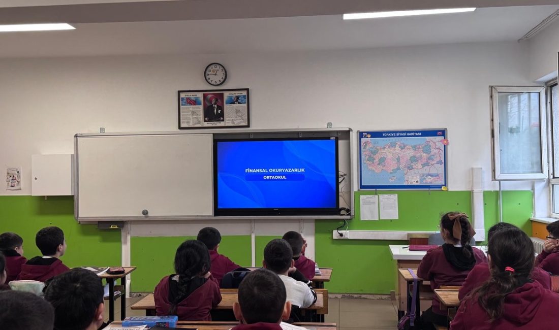 Okullarda “Finansal Okuryazarlık” Dersi Yoğun İlgi Gördü Millî Eğitim Bakanlığı tarafından öğrencilerin bilinçli bireyler olarak yetişmesi amacıyla