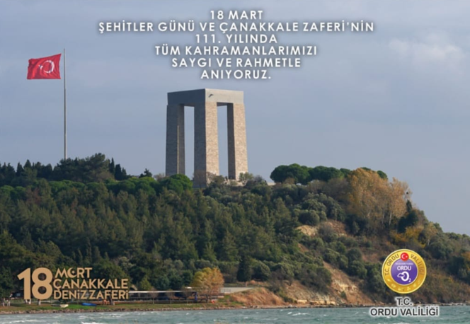 18 Mart Şehitler Günü ve Çanakkale Zaferi’nin 111. Yıl dönümünü