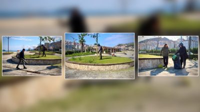 Giresun Belediyesi kent genelindeki yeşil alanların düzeni ve bakımı için