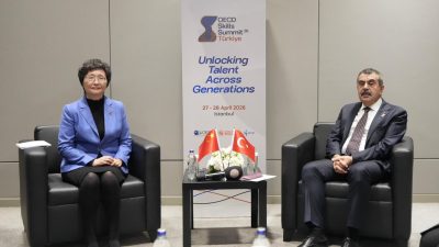 Millî Eğitim Bakanı Yusuf Tekin, OECD Beceriler Zirvesi kapsamında Çin