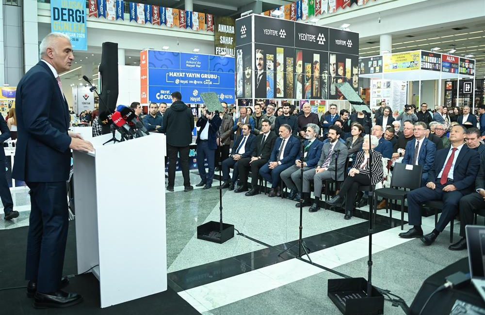 Kültür ve Turizm Bakanı Mehmet Nuri Ersoy, 23. Ankara Kitap