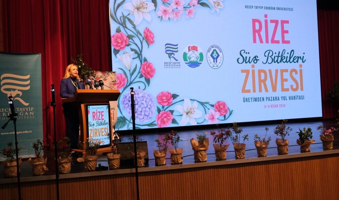 Karadeniz Tarımsal Araştırma Enstitüsü, Rize’de düzenlenen Süs Bitkileri Zirvesi’ne katılım