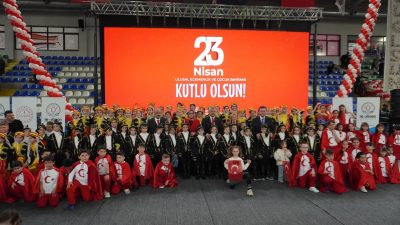23 Nisan Ulusal Egemenlik ve Çocuk Bayramı kapsamında Rize’de düzenlenen