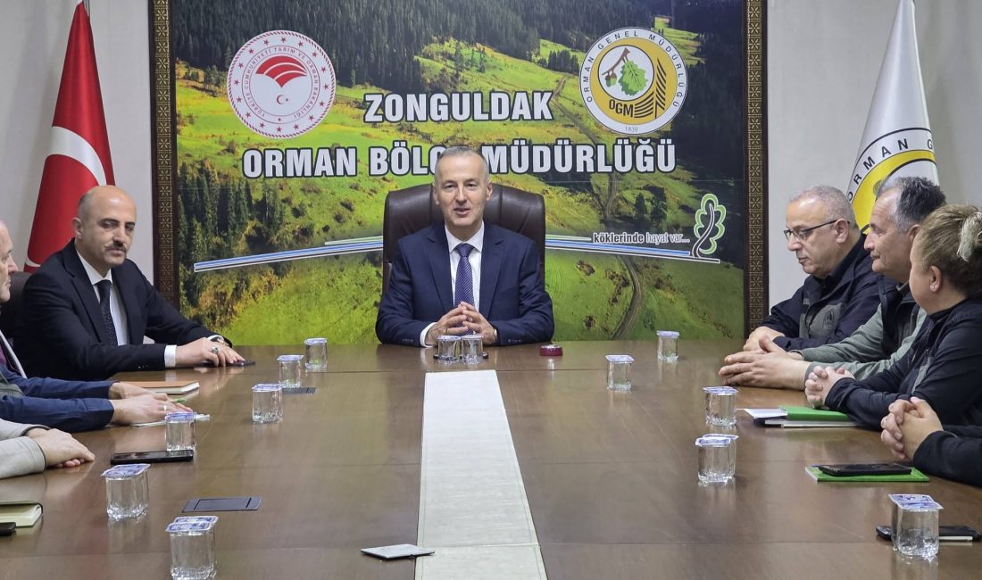 Zonguldak Orman Bölge Müdürü Sayın Halil Oflu, Bölge Müdürlüğü üst