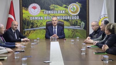 Zonguldak Orman Bölge Müdürü Sayın Halil Oflu, Bölge Müdürlüğü üst
