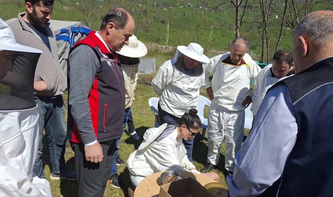 Arıcılık Araştırma Enstitüsü Müdürlüğü tarafından, Ordu İli Arı Yetiştiricileri Birliği