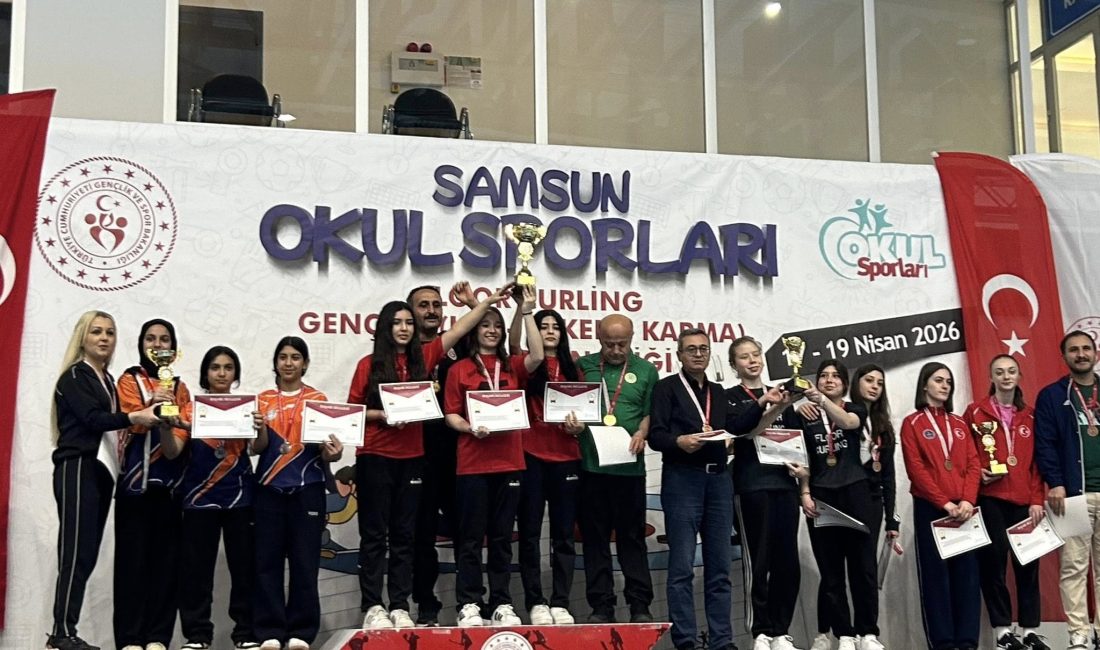 Samsun’da 17-19 Nisan 2026 tarihleri arasında düzenlenen Okul Sporları Floor