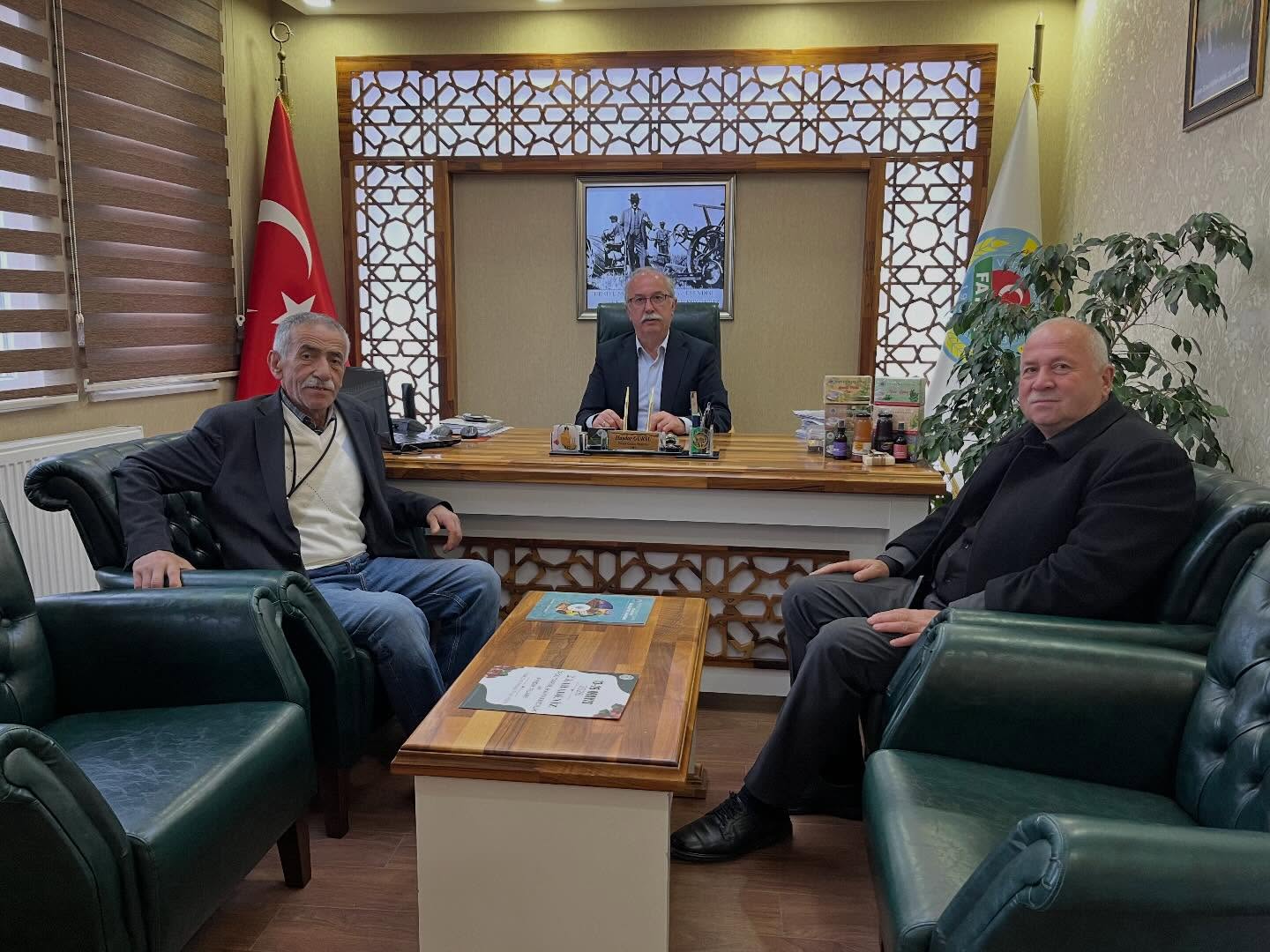 Fatsa Ziraat Odası Başkanlığı, Hacıköy Mahallesi’nden üreticiler tarafından ziyaret edildi.