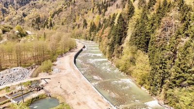 DSİ 22. Bölge Müdürlüğü tarafından yürütülen taşkın kontrol çalışmaları kapsamında,