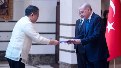 Cumhurbaşkanı Recep Tayyip Erdoğan, Filipinler, Kenya, Kolombiya, Peru ve Rusya