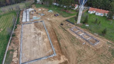 Taşköprü Belediyesi tarafından ilçeye kazandırılan Atlı Turizm Merkezi’nde çalışmalar aralıksız