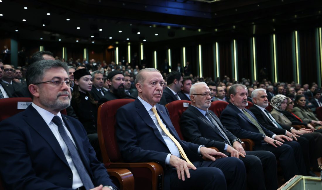 Cumhurbaşkanı Recep Tayyip Erdoğan, Beştepe Millet Kongre ve Kültür Merkezi’nde