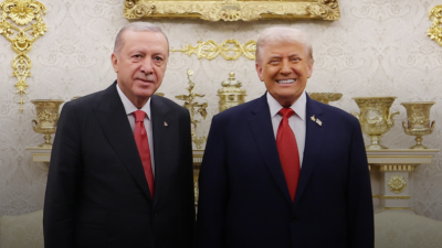 Cumhurbaşkanı Recep Tayyip Erdoğan, Amerika Birleşik Devletleri (ABD) Başkanı Donald