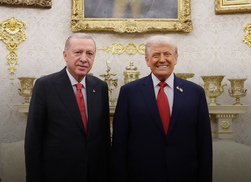 Cumhurbaşkanı Recep Tayyip Erdoğan, Amerika Birleşik Devletleri (ABD) Başkanı Donald