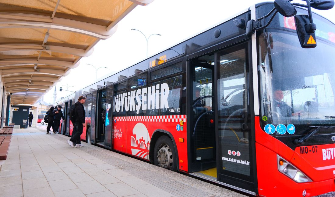 Sakarya Büyükşehir Belediyesi, şehir içi ulaşımda yeni bir dönemin kapılarını