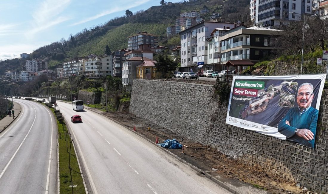 Ordu Büyükşehir Belediyesi tarafından Altınordu ilçesine bağlı Kirazlimanı Mahallesinde yapımı