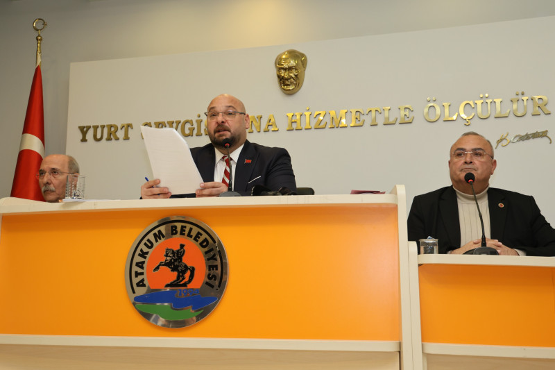 Atakum Belediye Meclisi Nisan Ayı Olağan Toplantısı, Başkan Serhat Türkel’in
