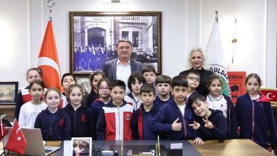 TED Koleji 3. ve 5. sınıf öğrencileri, öğretmenleri eşliğinde yerel